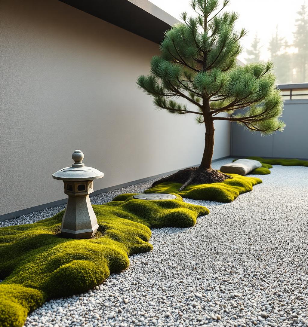 Quiet garden detail